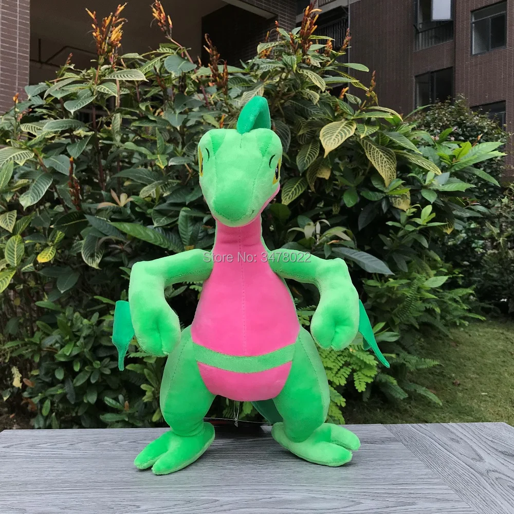 

33cm Anime Grovyle Plush Toy Juptile Cartoon Soft Stuffed Toys Doll Gift