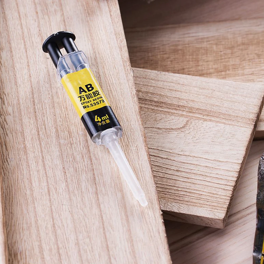 Супер жидкий клей AB для офиса и дома качество 4 мл 2 минуты отверждения стекло