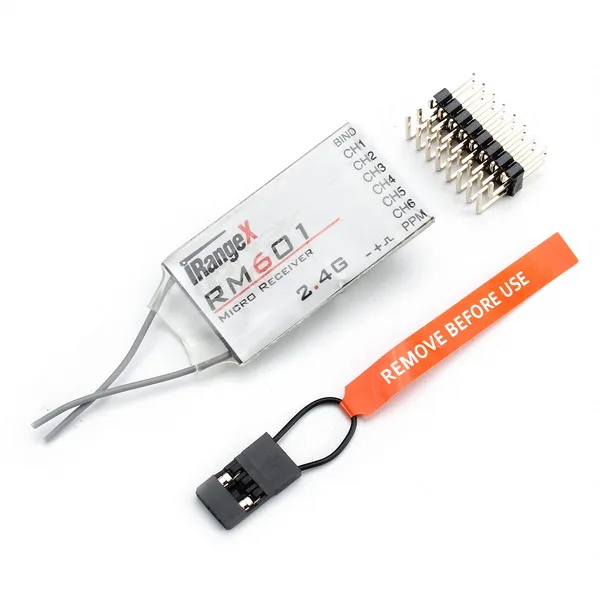 IRangeX RM601 2 4G 7CH Micro DSM2 DSMX совместимый приемник с выходом PPM для части