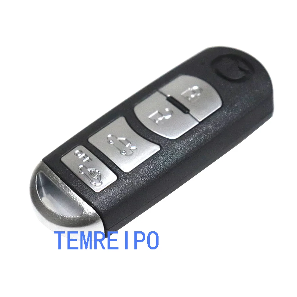 

Чехол для дистанционного ключа с 4 кнопками, Сменный Чехол-брелок для Mazda 3, 5, 6 CX-7