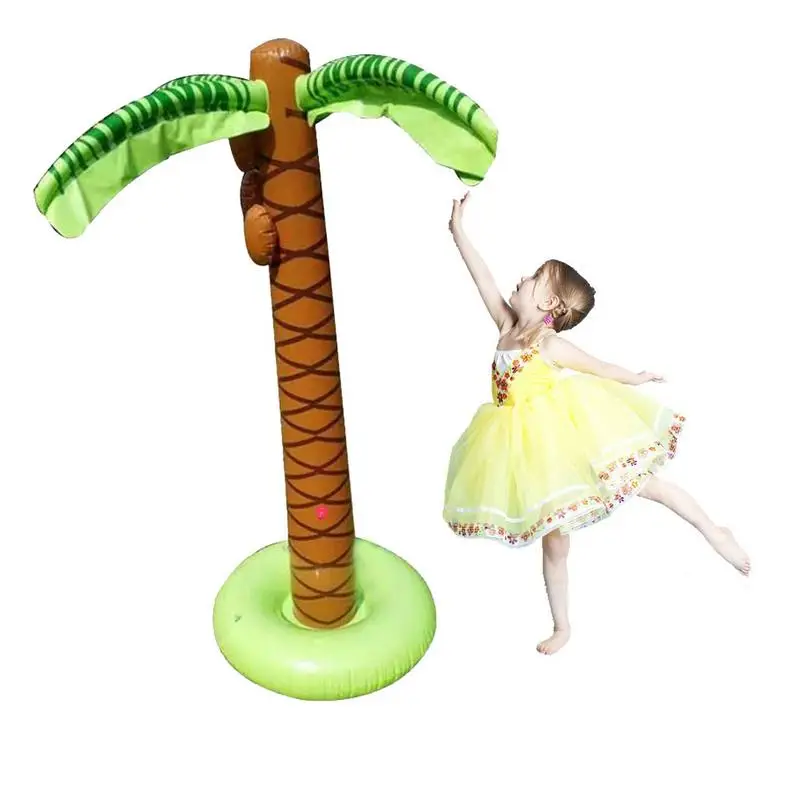 

Inflatable Water Sprayer Simulation Coconut Tree Summer Children Play Water Polo Spout Outdoor Parent-Child Beach Lawn Pool Toy