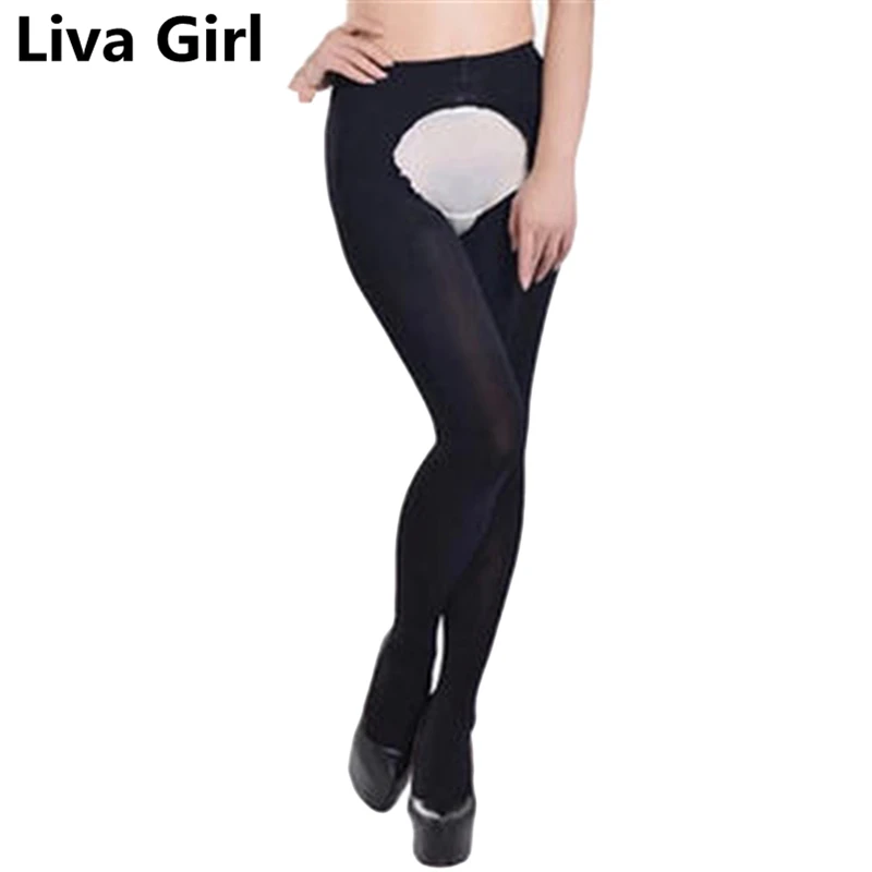 2019 Новые Сексуальные женские весенне летние колготки открытые с вырезами