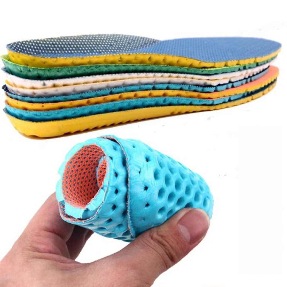 

1 Pair Unisex Shoes Insoles Orthopedic Memory Foam Sport Arch Support Insert Women Men Summer Breathable Soles Pad