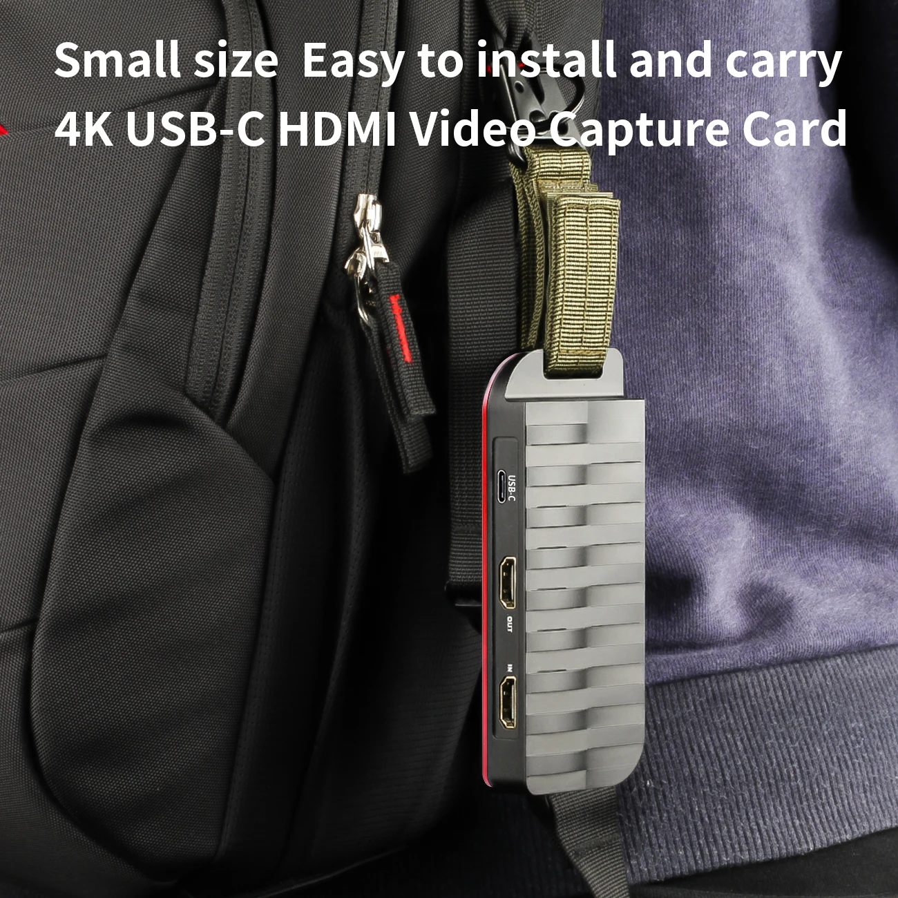 MiraBox Capture Card USB-C/Type-C HDMI Video Game 4K 30FPS Compatible with Windows Linux macOS OBS Streaming |