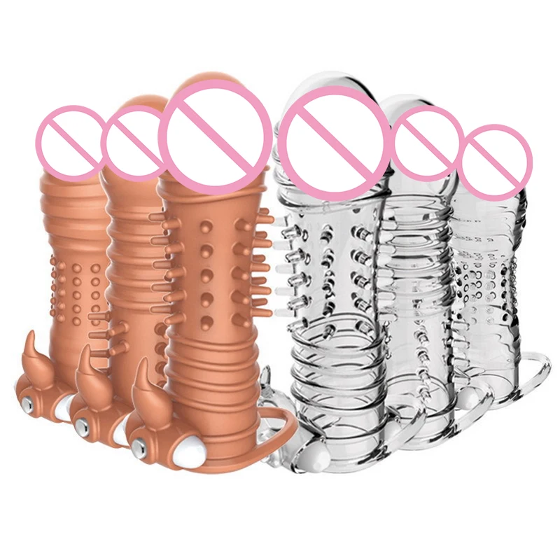 Секс магазин электрические многоразовые презервативы игрушки для мужчин