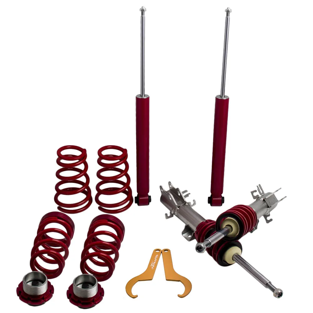 Комплект регулируемых подвесок Coilover стойки для Fiat Grande Punto 199 EVO Abarth спереди + сзади