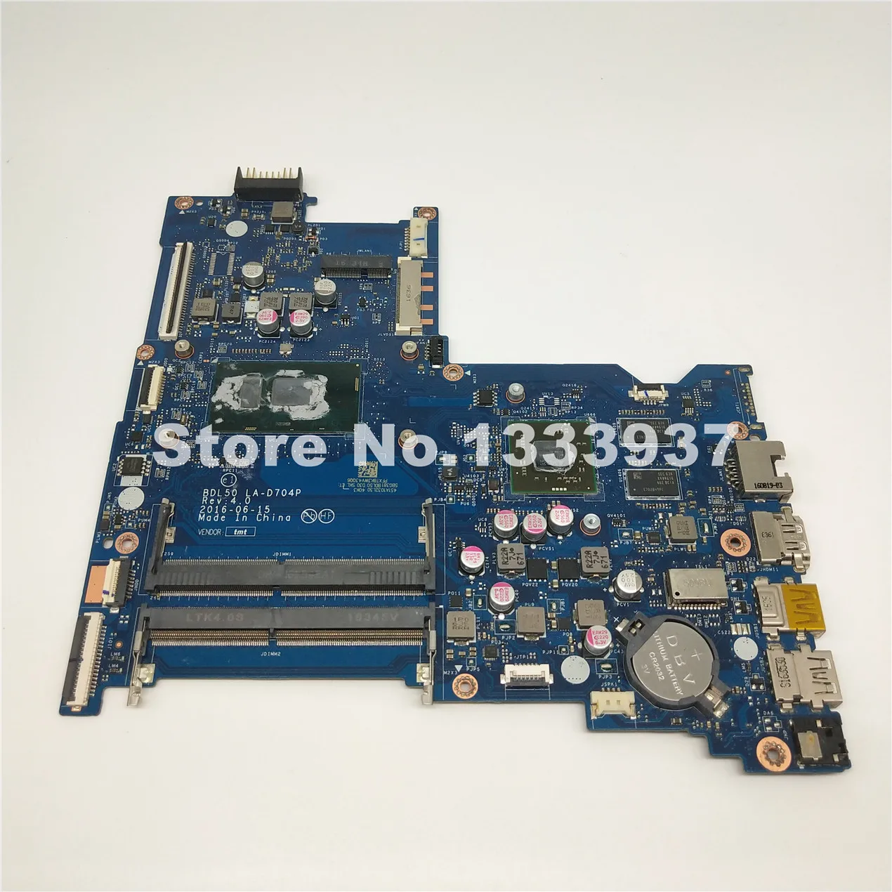 BDL50 LA D704P материнская плата для HP 15 AY 250 G5 Материнская ноутбука I7 6500U SR2EZ|Материнские