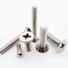 51050x M1 M1.2 M1.4 M1.6 M2 M2.5 M3 M3.5 M4 M5 M6 M8 A2-70 304 плоская потайная Болт С Головкой Phillips из нержавеющей стали