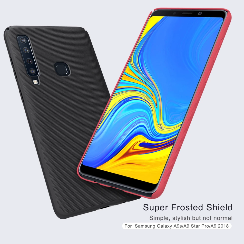 Для Samsung A9S Чехол Оригинальный Nillkin матовый экран A9 2018 жесткая задняя крышка из ПК