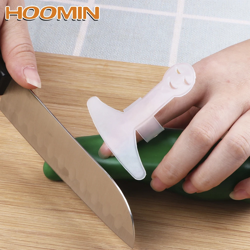 HOOMIN смайлик защитный инструмент для резки овощей протектор рук пластиковые