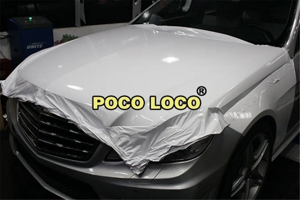 

Gloss White Vinyl Film Car Wrapping Glossy Wrap Sticker Full Body Car Sticker For Car Head Roof Door Tail Internal