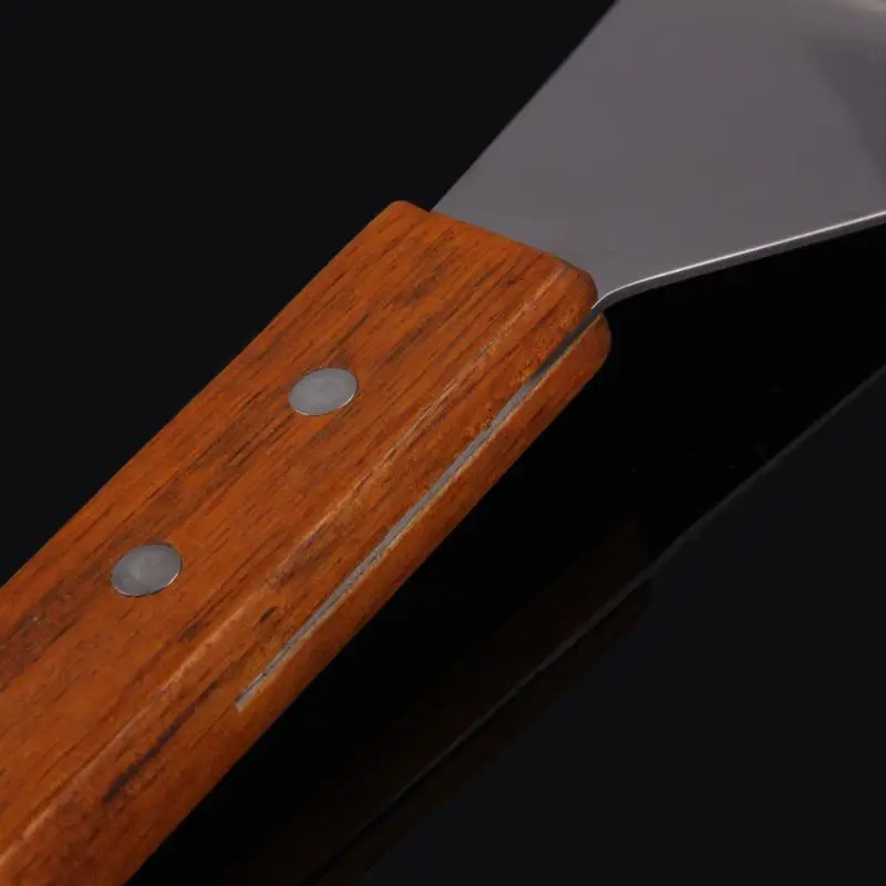 Шпатель из нержавеющей стали скребок блинная лопатка для переворачивания с