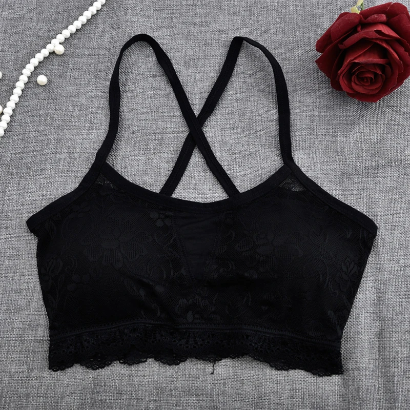 Новинка 2019 женский кружевной топ без косточек бюстгальтер для сна сексуальное