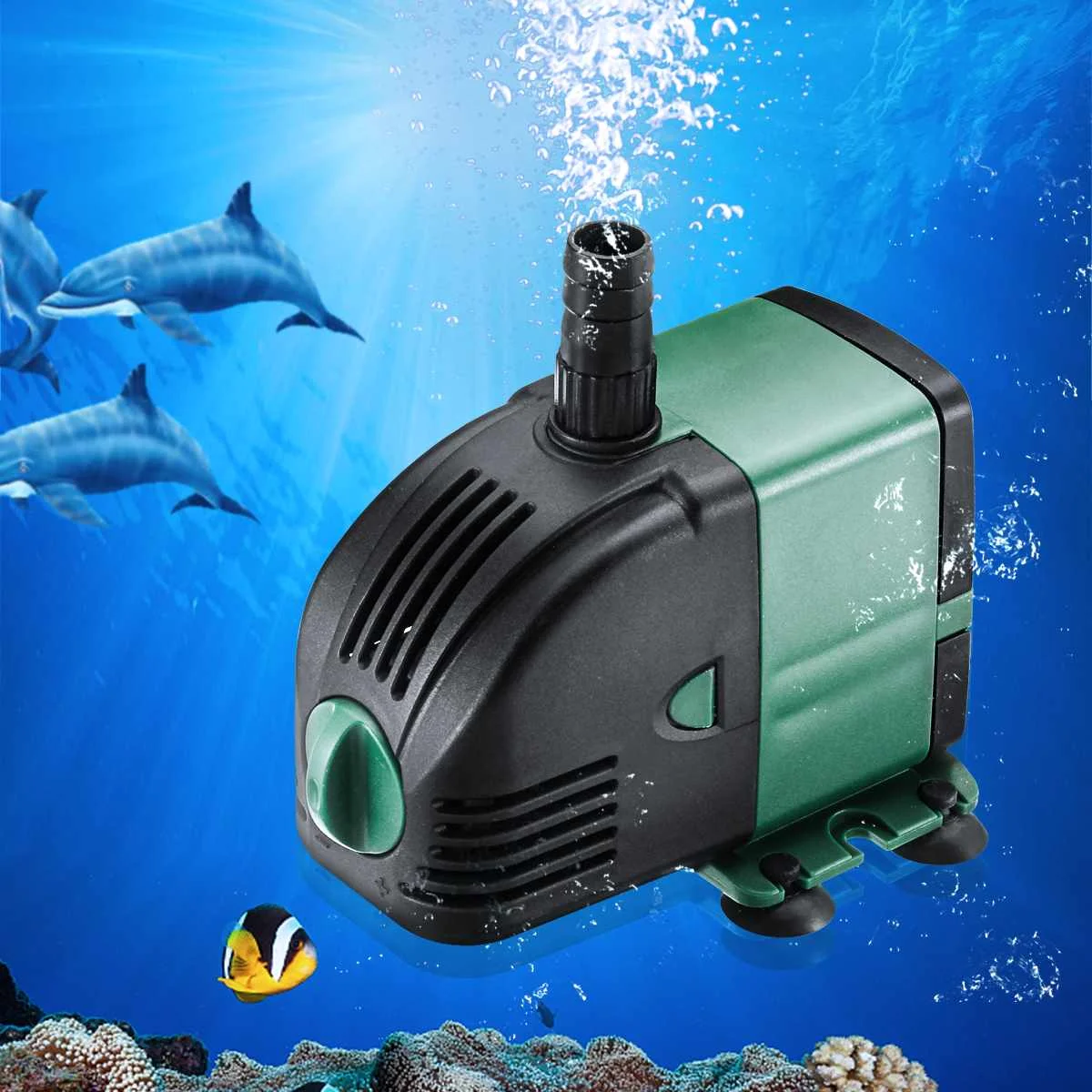 600L/hH-2800L/H Регулируемый мини погружной насос аквариумный аквариум фонтан Пруд садовый насос ультра тихие водяные насосы 220 В