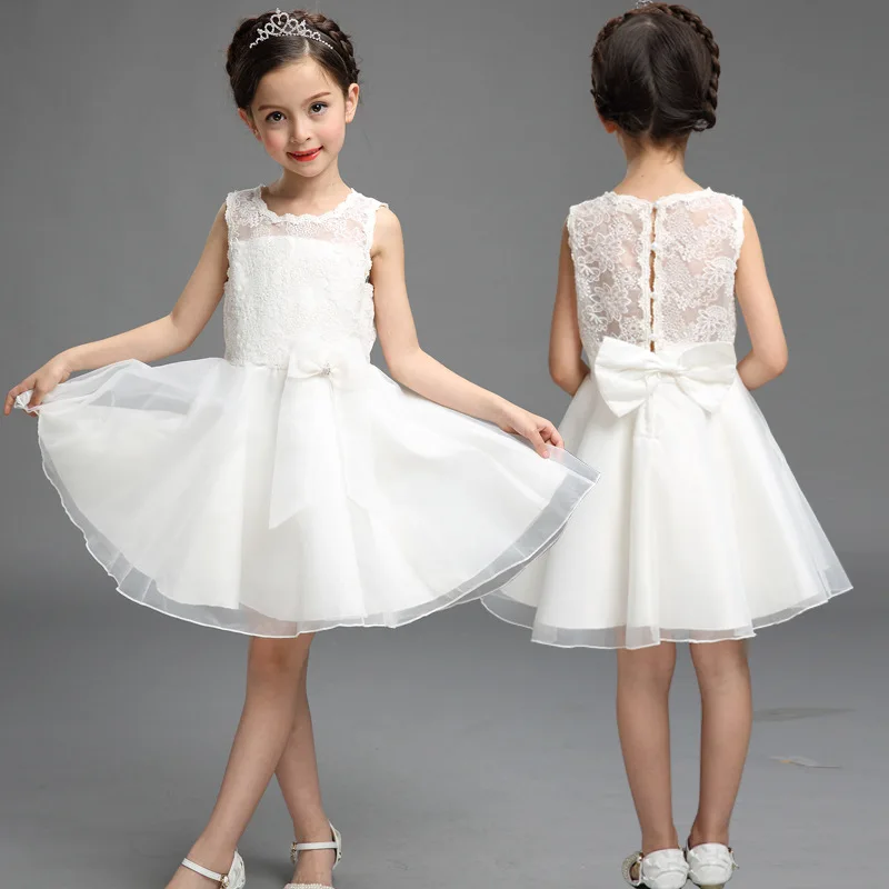 Summer Wear 2019 New Pattern Flower Girl Thick And Disorderly Yarn Children Dress | Детская одежда и обувь