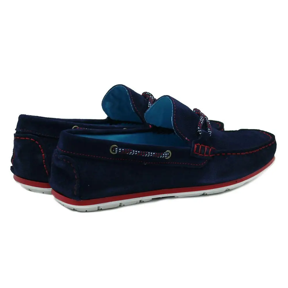 48 HOURS MAN SKIN NAUTICOS SHOE Мокасины часов 8802 военно морской флот|Мужские кроссовки и кеды|