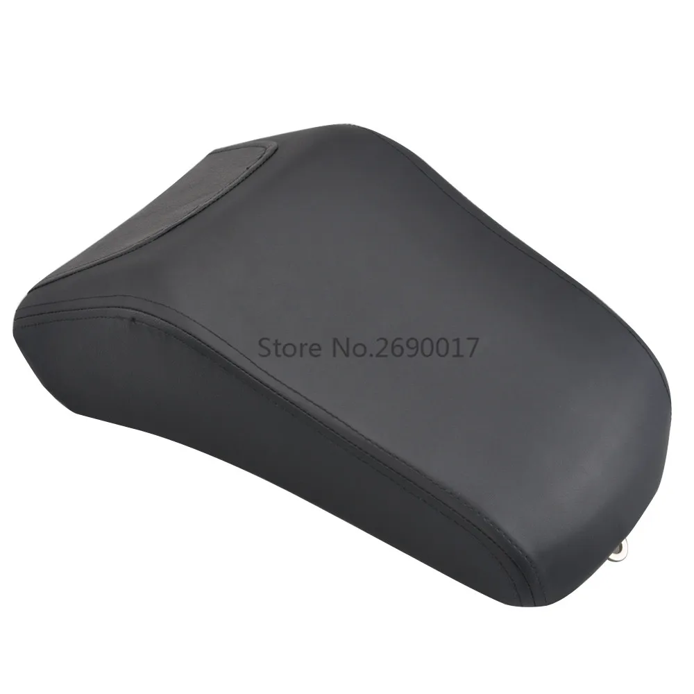 Мотоциклетная Черная задняя мягкая подушка для сиденья пассажира