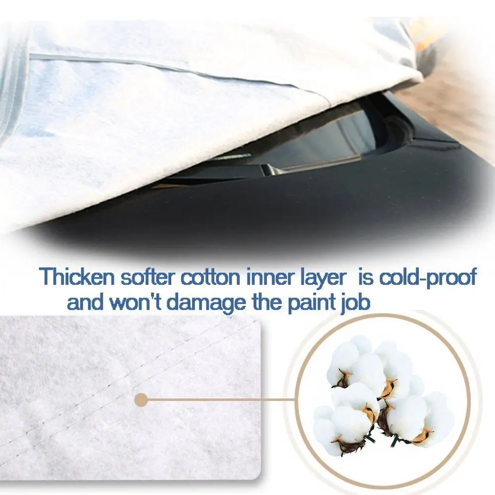 

Car Windshield Cover Sun Shade Protector Winter Snow Ice Rain Dust Frost Guard
