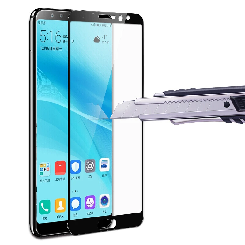 Закаленное стекло для huawei mate 20 lite защита экрана Защитное p smart 2019 Φ 6 21 дюймов |