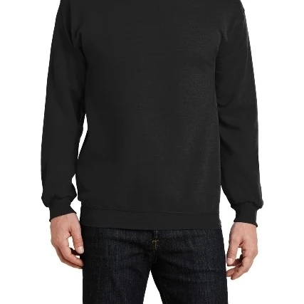 Порт и компания PC78 Мужская ядро флисовая толстовка с круглым вырезом Jet Black 3XL| |