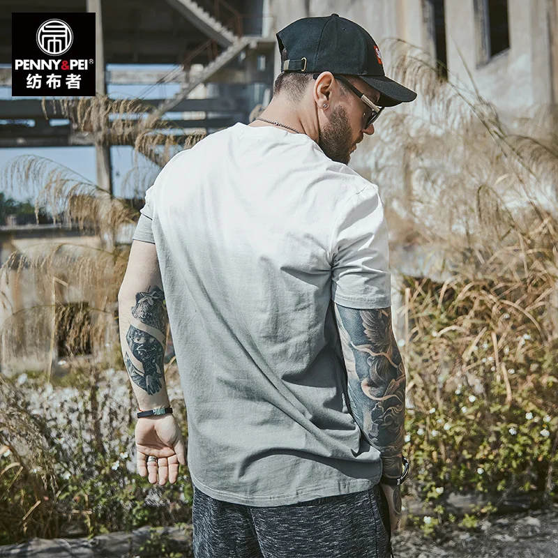 Мужские футболки больших размеров 7XL Homme летние мужские с коротким рукавом и