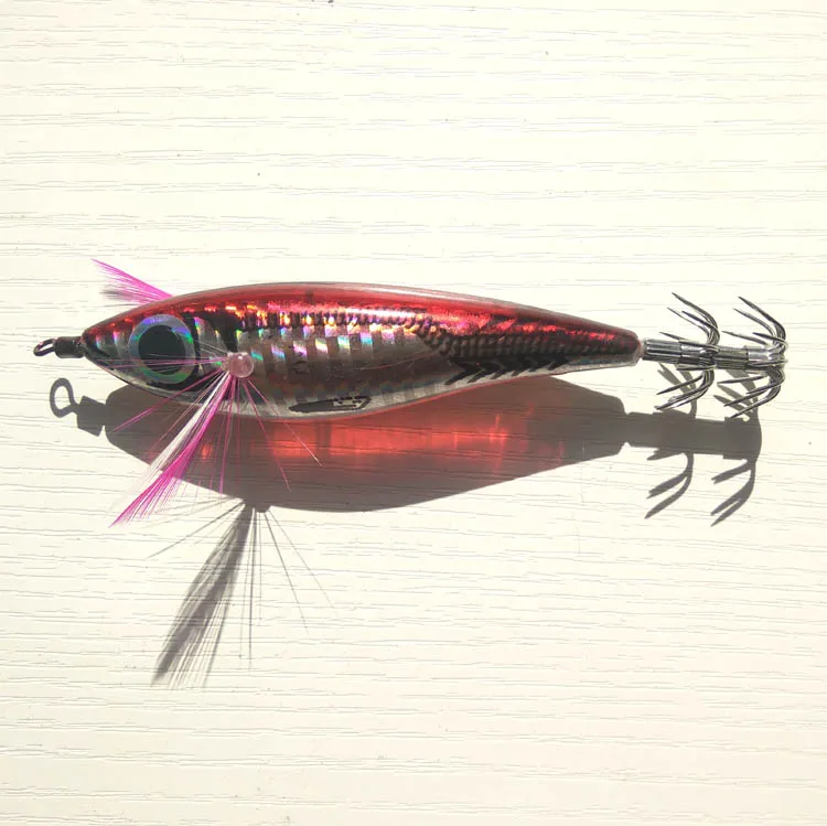 

10cm/13g New design squid jigs Japan type fishing squid lures Hard fishing lure strong fishing