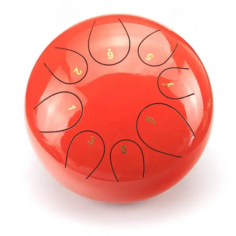 Барабанчик для танка стальной язычок подвесной барабан с пятицветной шкалой 10