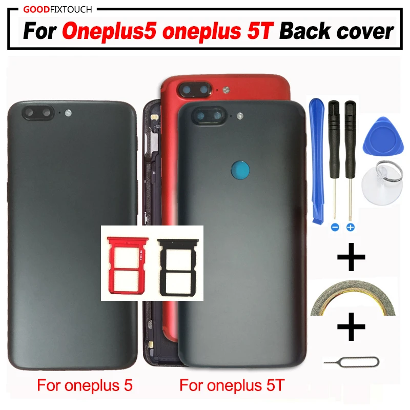 Чехол для аккумулятора Oneplus 5 5T задняя крышка + SIM-карта Oneplus5 A5000 Oneplust A5010 | Мобильные