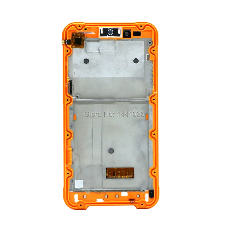 Запасной экран для Ulefone Armor lcd сенсорный 4 7 дюймов черный оранжевый с рамкой |