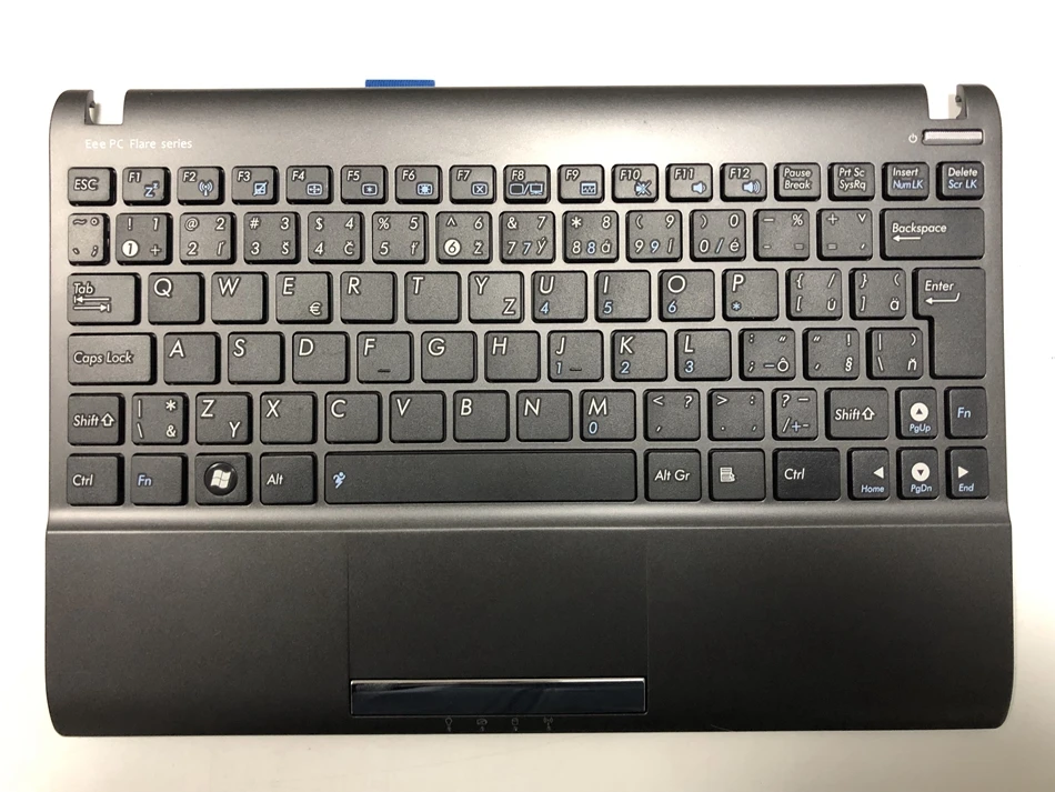 Ноутбук с клавиатурой Azerty для ASUS Eee pc 1025 1025C 1025CE серой рамкой SL & BE Azerty|Клавиатуры