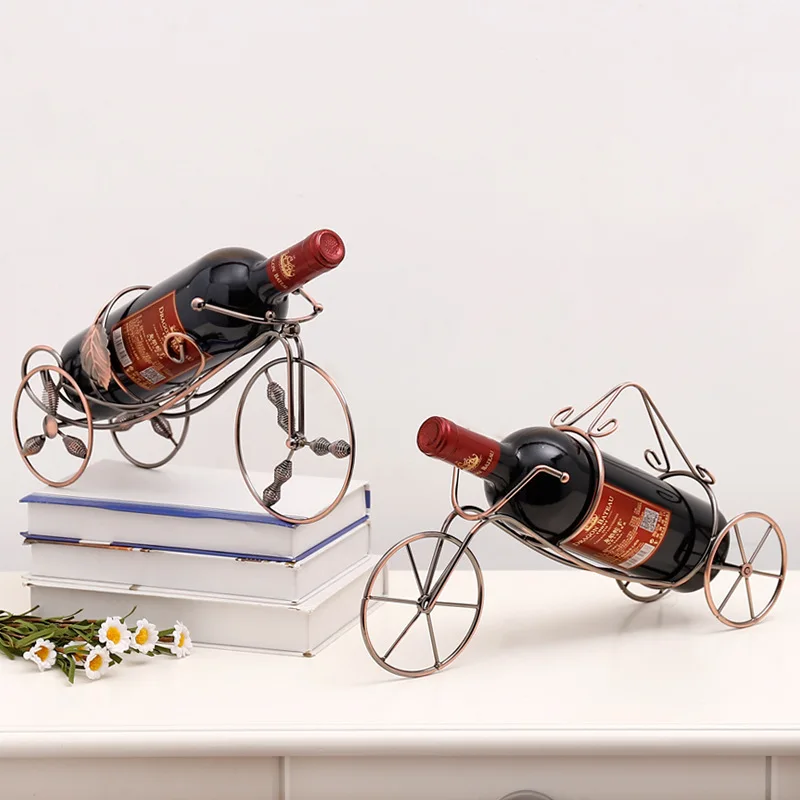 Wine Rack European Creative Home Decoration Modern Simple Cool Grape Bottle Household Holders Decorations Ornaments | Дом и сад