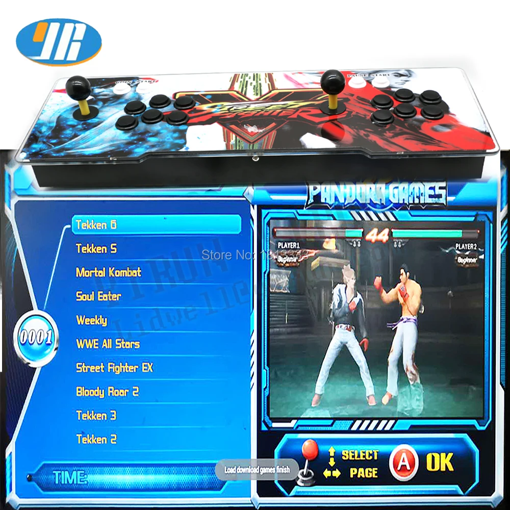 2200 в 1 Аркада консоль с Tekken 6 3D игры корейский/английский/японский джойстик