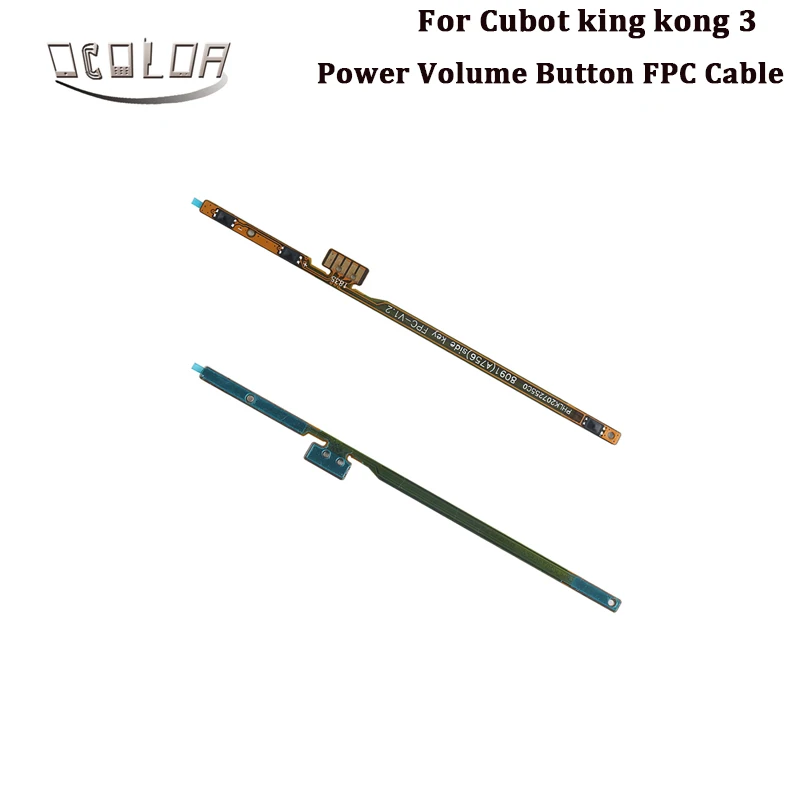 Ocolor для Cubot king kong 3 Кнопка регулировки громкости источник энергии On Off key гибкий FPC