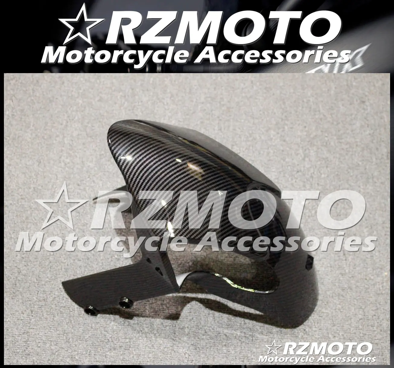 Углерода волокно краски переднее крыло обтекатель брызговика подходит для Ducati