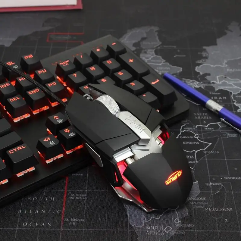 Проводная игровая мышь G2 Usb Rgb со светодиодной подсветкой и одним переключателем