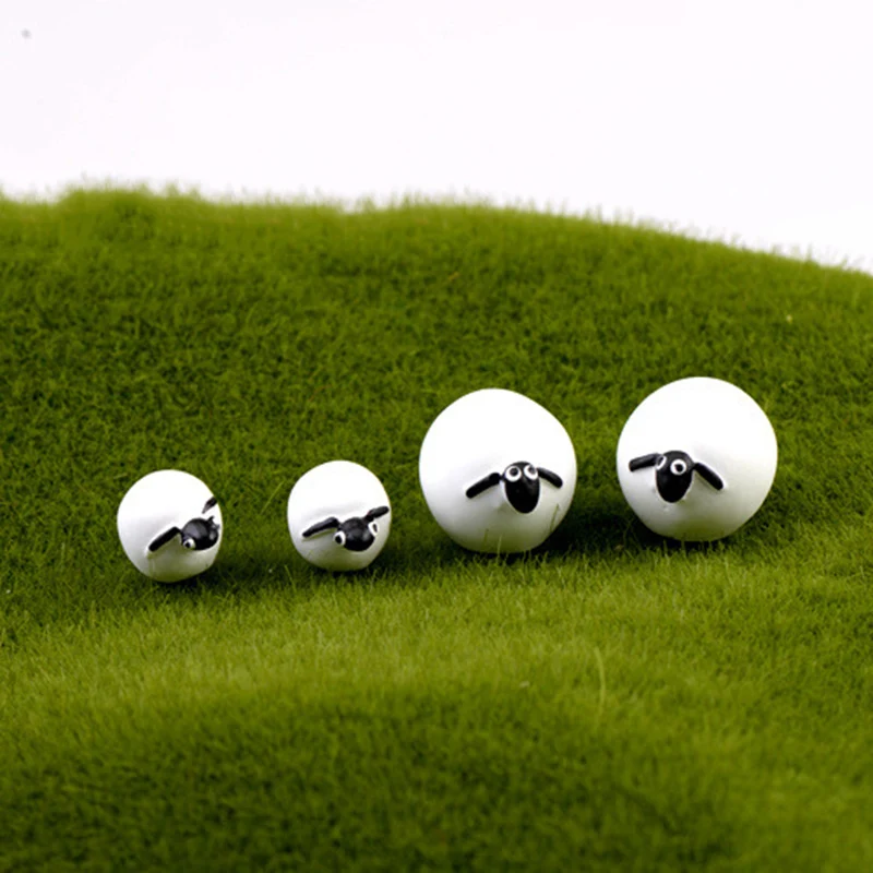 

3 Pcs Sheep Mutton Jumbuck Australia Turkey Farm Model Small Statue Figurine Crafts Figure Ornament Miniatures DIY D5
