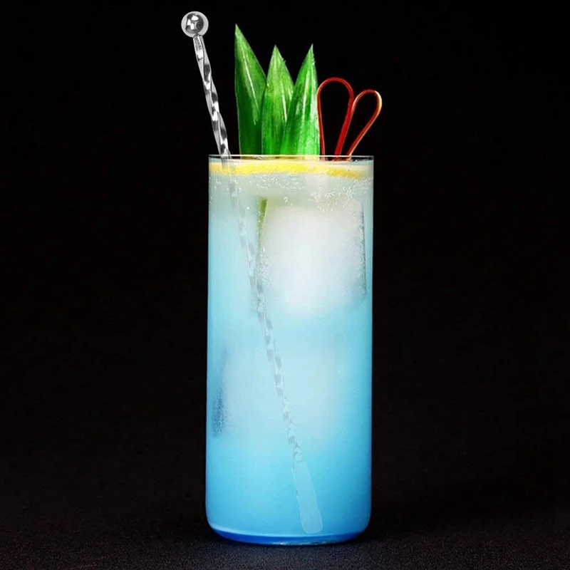 Набор коктейльных мешалок 10 из нержавеющей стали ложка для смешивания