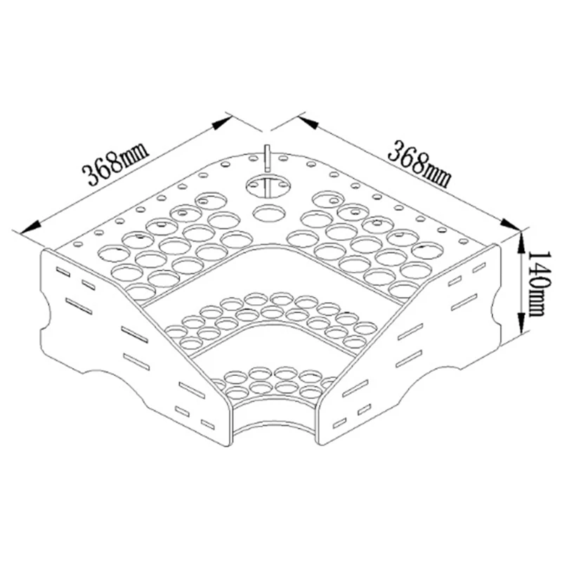 Новая Полка для хранения краски из липы модульная бутылка органайзер держатель с