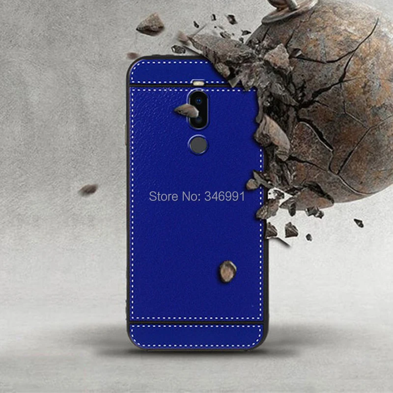 Чехол для Meizu Note 8 M822Q кожаный чехол M8 6 0 дюйма мягкий черный силиконовый
