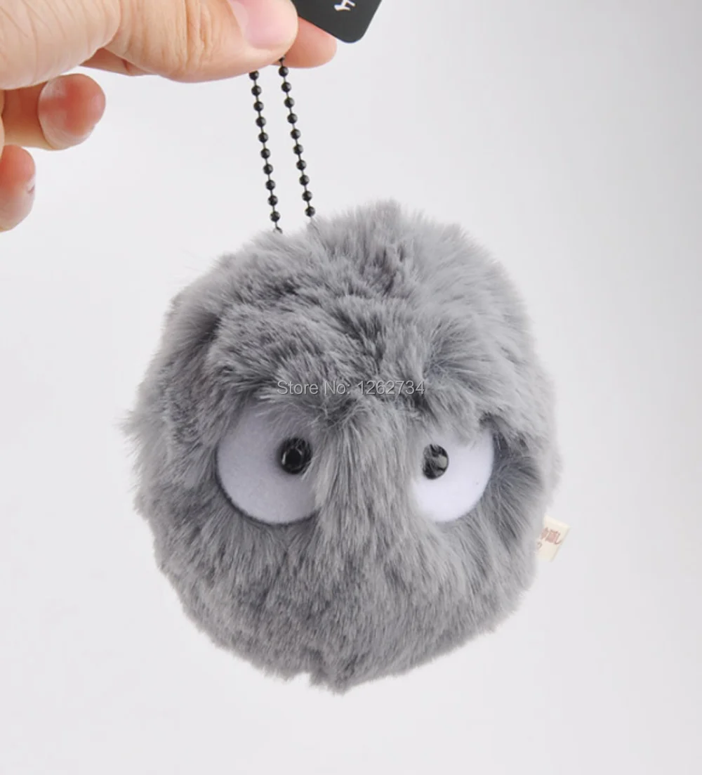 10/Lot Cute 8 Styles My Neighbor Totoro Dust Soot Keychain 8CM Soft Kids Pendant Plush Doll Figure Retail | Игрушки и хобби