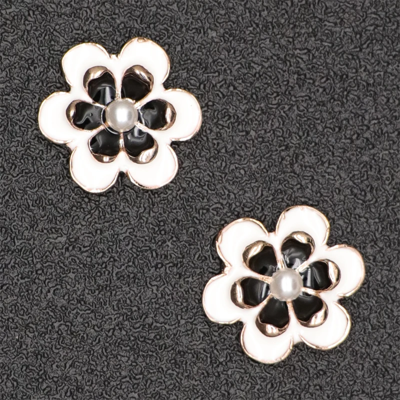 10Pcs Sewing Accessories Hair Scrapbooking Craft Decorative Button Rhinestone Flower Buttons DIT Baby | Дом и сад