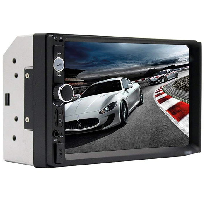 7010B 7 ''HD сенсорный экран автомобильный Bluetooth Hands free аудио музыкальный дисплей MP3