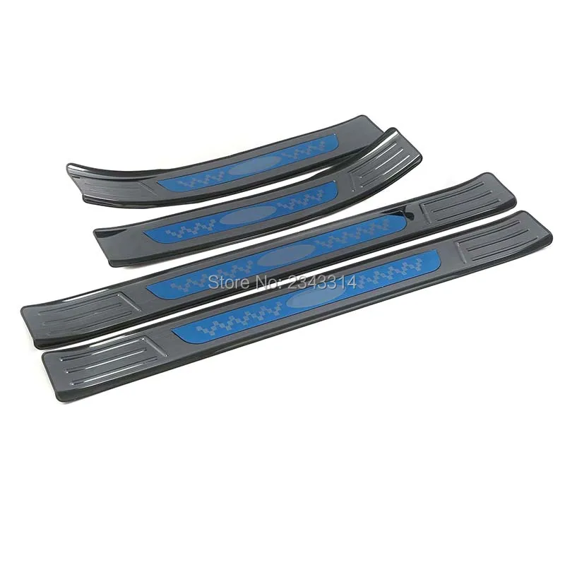 For 2018 Honda Accord 10 Stainless Door Sill Scuff Kick Plate Protector Trim Guard Pedal Sticker Cover Car Styling Accessories | Автомобили