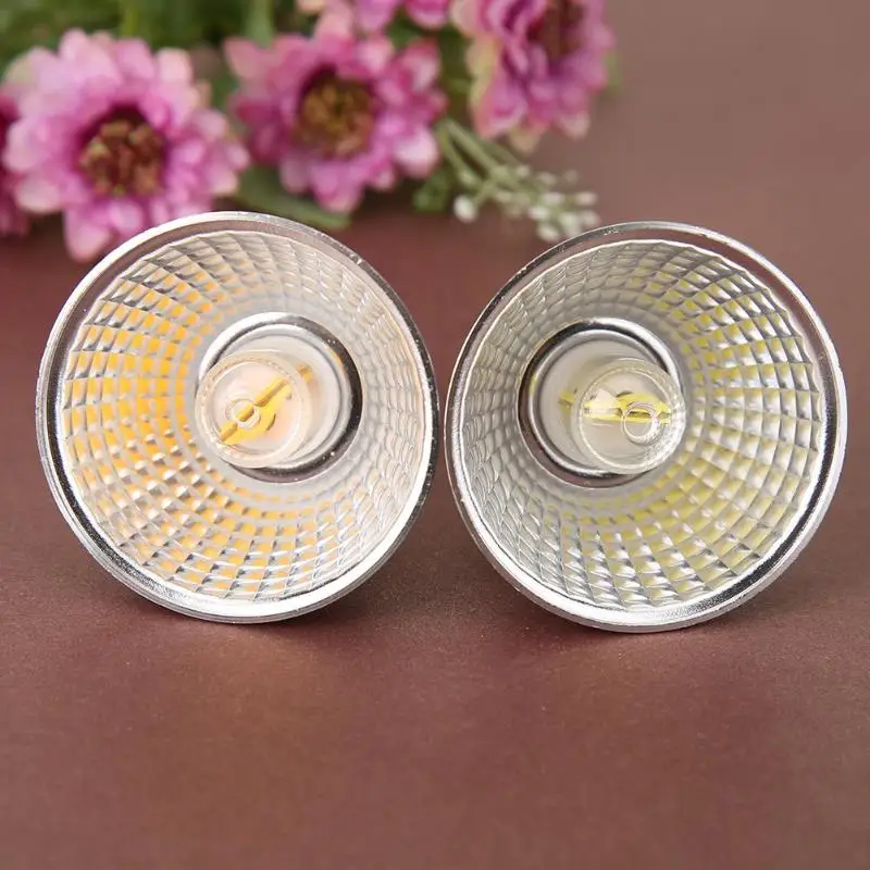 Alloet 7 W AC 220 V GU10 прожекторная лампа 1511 COB светодиодный затемнения галогеновая