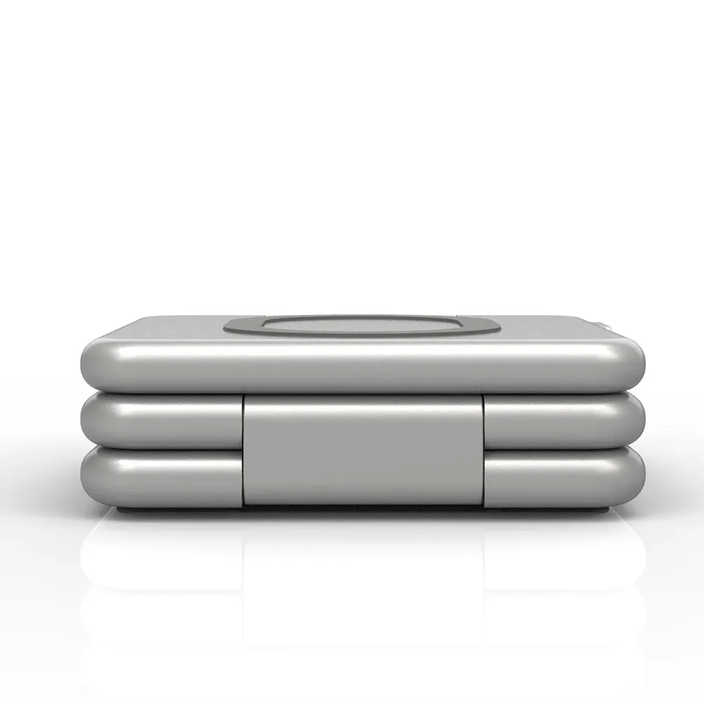 KISSCASE 5000 мАч Мини Складной внешний аккумулятор для iphone X 7 8 Беспроводное зарядное