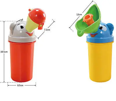 Kids Toddler Portable Urinal Boys Girls Car Travel Camping Train Outdoors Potty Convenient Toilet Vehicular | Дом и сад