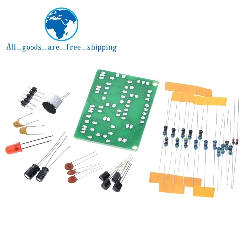 Завеса электронный акустический хлопок Управление переключатель DIY Kit звук