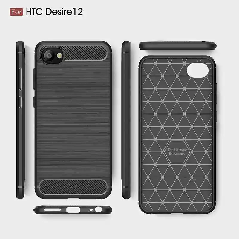 Модный противоударный мягкий силиконовый чехол Mokoemi 5," для htc Desire 12, чехол для htc Desire 12, чехол для телефона