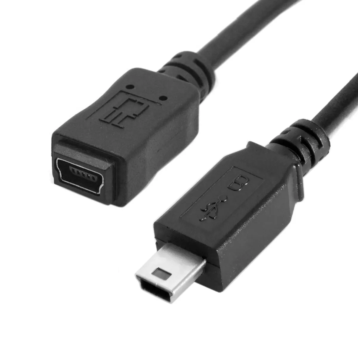 Chenyang Mini USB B Type 5pin Male to Female M F USB2.0 Удлинительный кабель 5ft 1 5 M|mini usb b|mini type busb2.0 extension