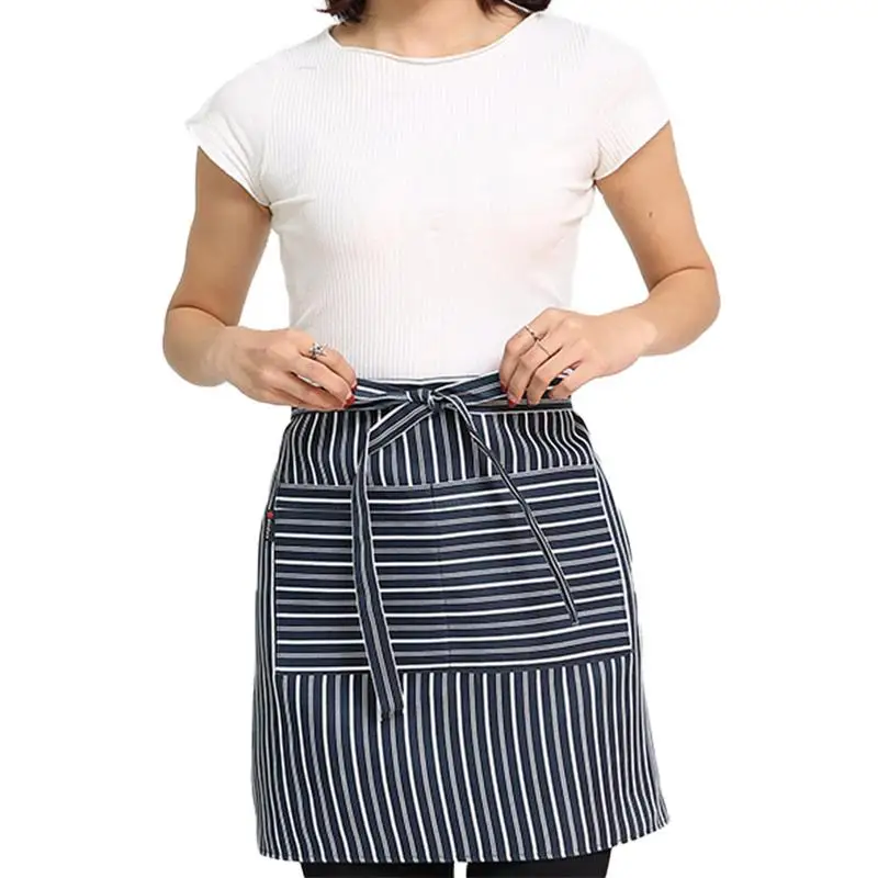 Фартук с принтом для мужчин и женщин домашний кухонный фартук работы в баре